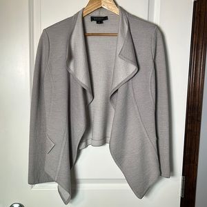 St. John Drape Front Waterfall Jacket